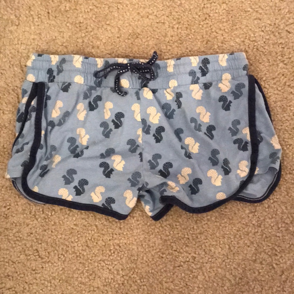 Squirrel pj shorts
